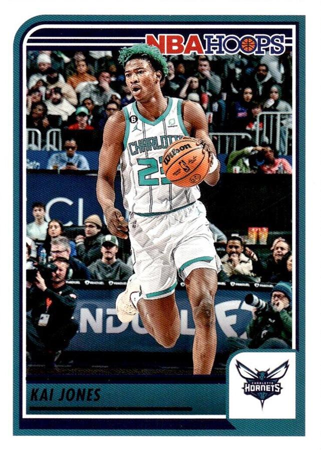 #38 Kai Jones - Charlotte Hornets - 2023-24 Hoops Basketball