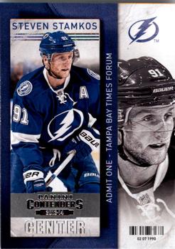 #38 Steven Stamkos - Tampa Bay Lightning - 2013-14 Panini Contenders Hockey