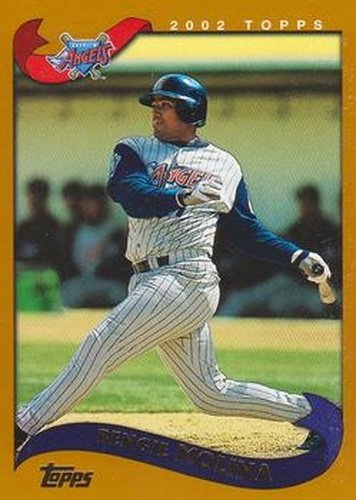 #38 Bengie Molina - Anaheim Angels - 2002 Topps Baseball
