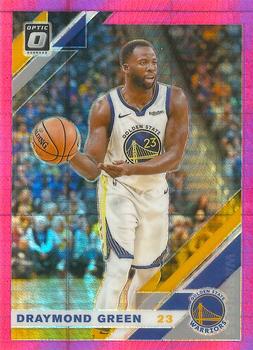 #38 Draymond Green - Golden State Warriors - 2019-20 Donruss Optic - Hyper Pink Basketball