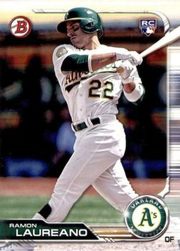 #38 Ramon Laureano - Oakland Athletics - 2019 Bowman Baseball