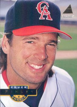 #38 Chuck Finley - California Angels - 1994 Pinnacle Baseball