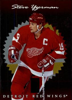 #38 Steve Yzerman - Detroit Red Wings - 1996-97 Donruss Elite Hockey