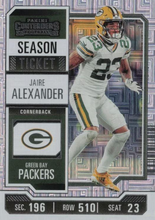 #38 Jaire Alexander - Green Bay Packers - 2023 Panini Contenders Football