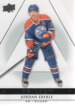 #38 Jordan Eberle - Edmonton Oilers - 2013-14 Upper Deck Trilogy Hockey
