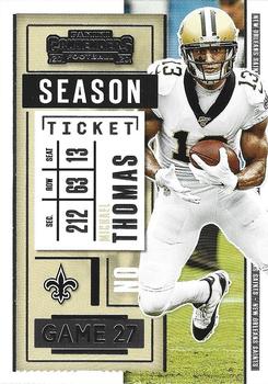 #38 Michael Thomas - New Orleans Saints - 2020 Panini Contenders Football