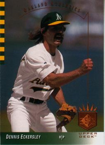 #38 Dennis Eckersley - Oakland Athletics - 1993 SP Baseball