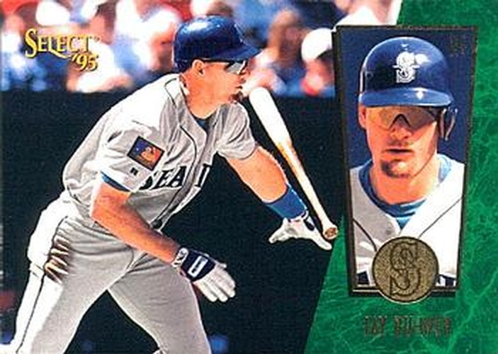 #38 Jay Buhner - Seattle Mariners - 1995 Select Baseball