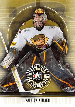 #38 Patrick Killeen - Brampton Battalion - 2008-09 In The Game Between The Pipes Hockey