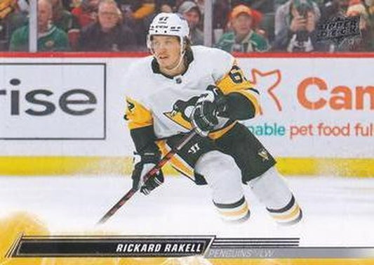 #390 Rickard Rakell - Pittsburgh Penguins - 2022-23 Upper Deck Hockey