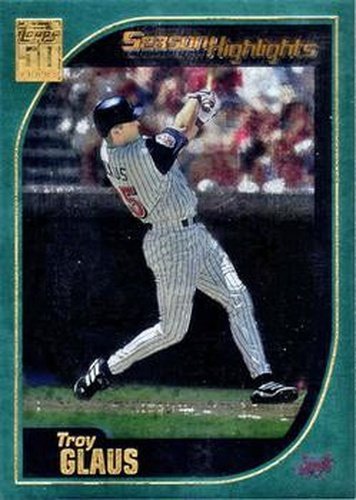 #390 Troy Glaus - Anaheim Angels - 2001 Topps Baseball