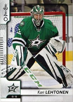 #390 Kari Lehtonen - Dallas Stars - 2017-18 O-Pee-Chee Hockey
