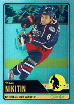 #390 Nikita Nikitin - Columbus Blue Jackets - 2012-13 O-Pee-Chee - Rainbow Hockey