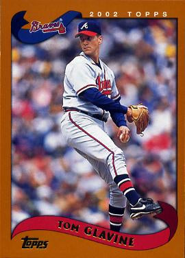 #390 Tom Glavine - Atlanta Braves - 2002 Topps Baseball