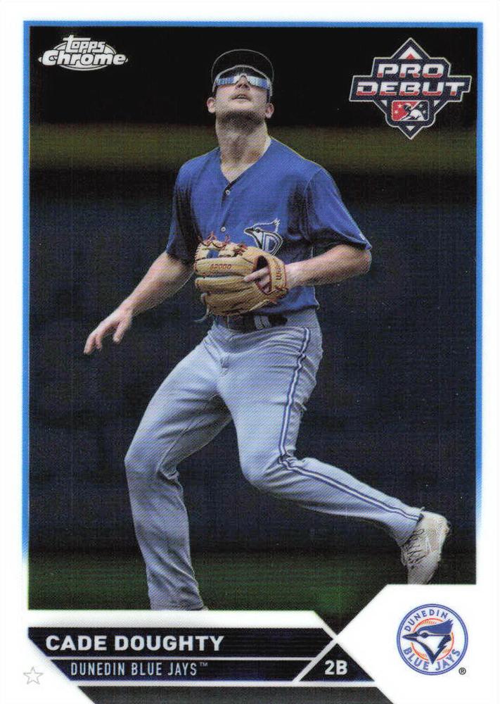 #PDC-11 Cade Doughty - Dunedin Blue Jays - 2023 Topps Pro Debut - Chrome Baseball