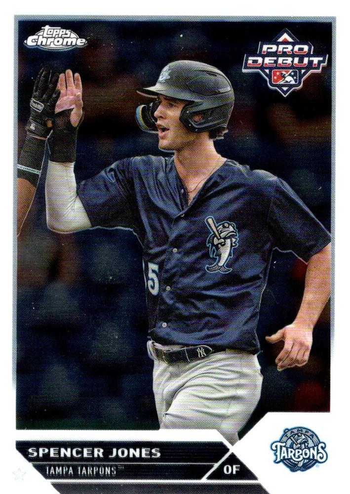 #PDC-59 Spencer Jones - Tampa Tarpons - 2023 Topps Pro Debut - Chrome Baseball