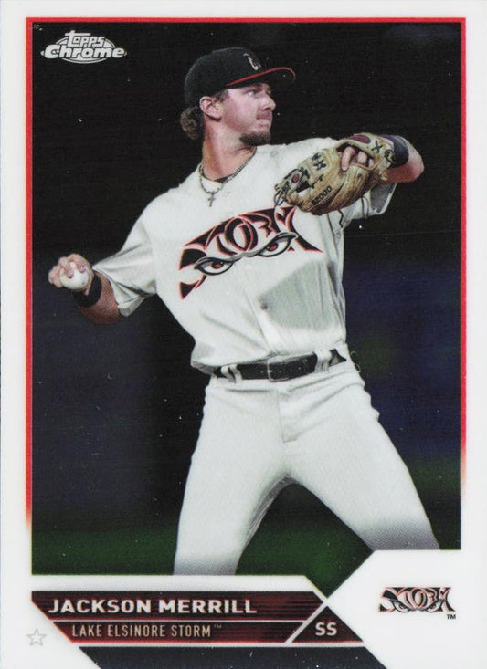 #PDC-165 Jackson Merrill - Lake Elsinore Storm - 2023 Topps Pro Debut - Chrome Baseball