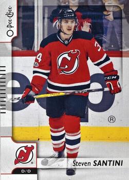 #391 Steven Santini - New Jersey Devils - 2017-18 O-Pee-Chee Hockey