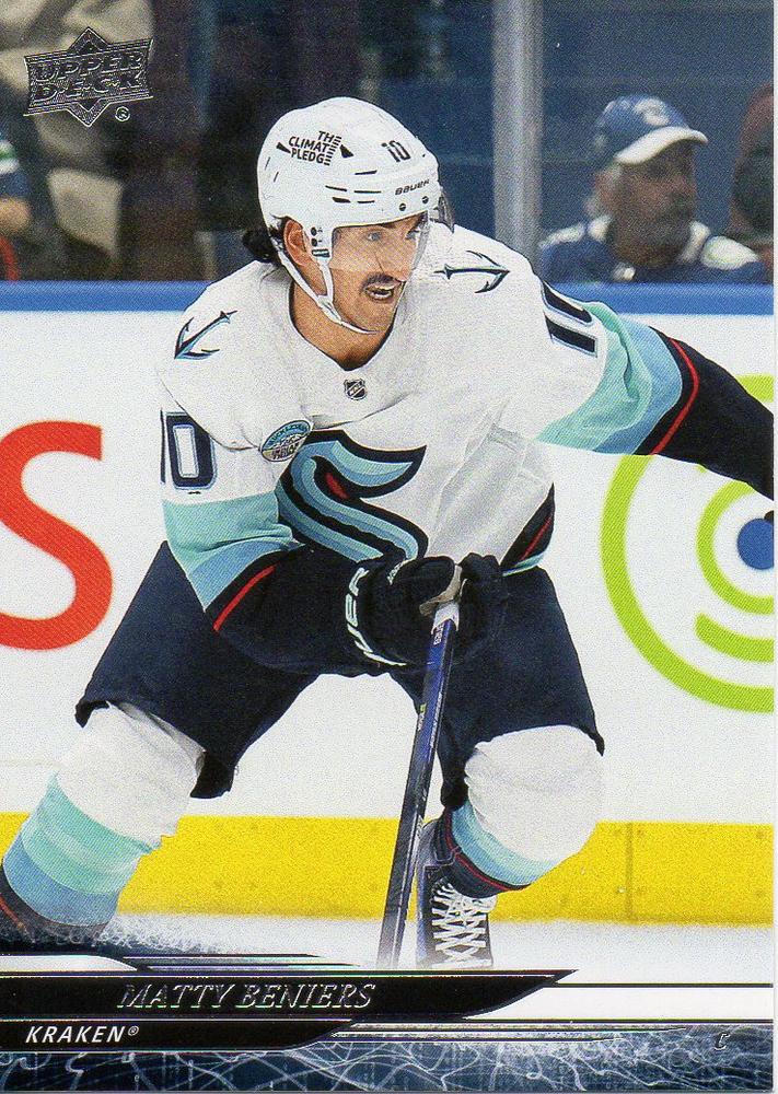 #391 Matty Beniers - Seattle Kraken - 2024-25 Upper Deck Hockey