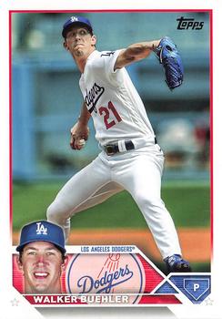 #391 Walker Buehler - Los Angeles Dodgers - 2023 Topps Baseball