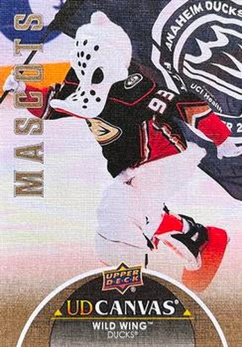 #C391 Wild Wing - Anaheim Ducks - 2021-22 Upper Deck - UD Canvas Hockey