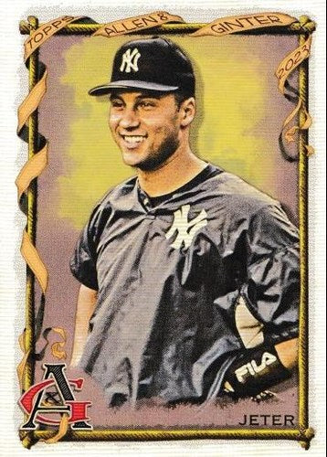 #391 Derek Jeter - New York Yankees - 2023 Topps Allen & Ginter Baseball