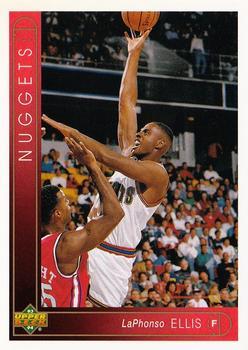 #391 LaPhonso Ellis - Denver Nuggets - 1993-94 Upper Deck Basketball