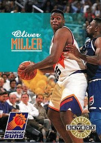 #391 Oliver Miller - Phoenix Suns - 1992-93 SkyBox Basketball