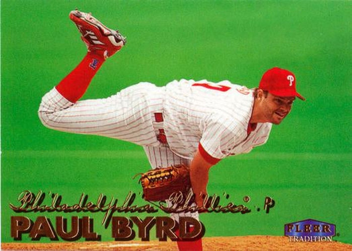 #391 Paul Byrd - Philadelphia Phillies - 1999 Fleer Tradition Baseball