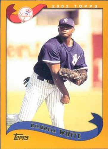 #391 Rondell White - New York Yankees - 2002 Topps Baseball