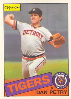 #392 Dan Petry - Detroit Tigers - 1985 O-Pee-Chee Baseball