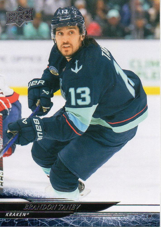 #392 Brandon Tanev - Seattle Kraken - 2024-25 Upper Deck Hockey