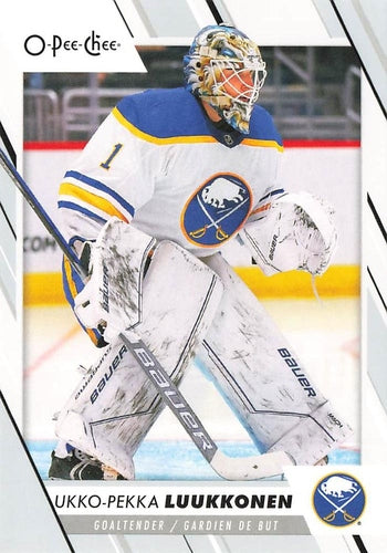 #392 Ukko-Pekka Luukkonen - Buffalo Sabres - 2023-24 O-Pee-Chee Hockey