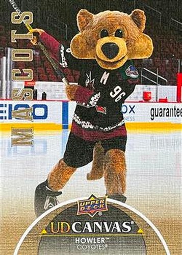 #C392 Howler the Coyote - Arizona Coyotes - 2021-22 Upper Deck - UD Canvas Hockey