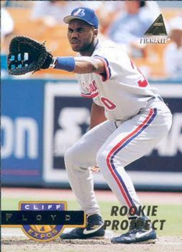 #392 Cliff Floyd - Montreal Expos - 1994 Pinnacle Baseball