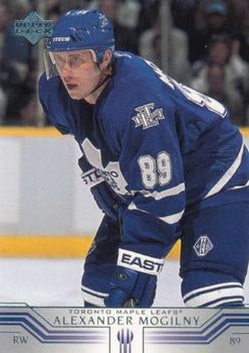 #392 Alexander Mogilny - Toronto Maple Leafs - 2001-02 Upper Deck Hockey