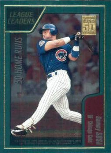 #392 Sammy Sosa / Troy Glaus - Chicago Cubs / Anaheim Angels - 2001 Topps Baseball