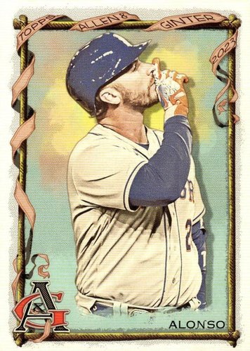 #392 Pete Alonso - New York Mets - 2023 Topps Allen & Ginter Baseball