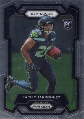 #392 Zach Charbonnet - Seattle Seahawks - 2023 Panini Prizm Football
