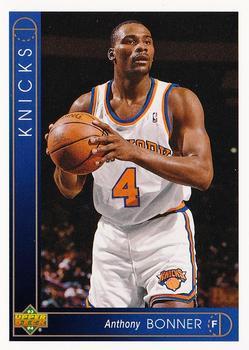 #392 Anthony Bonner - New York Knicks - 1993-94 Upper Deck Basketball