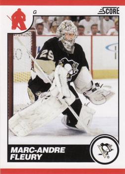#393 Marc-Andre Fleury - Pittsburgh Penguins - 2010-11 Score Hockey