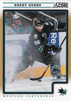 #393 Brent Burns - San Jose Sharks - 2012-13 Score - Gold Rush Hockey