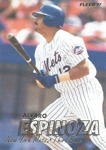 #393 Alvaro Espinoza - New York Mets - 1997 Fleer Baseball
