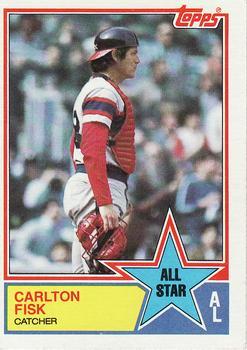 #393 Carlton Fisk - Chicago White Sox - 1983 Topps Baseball