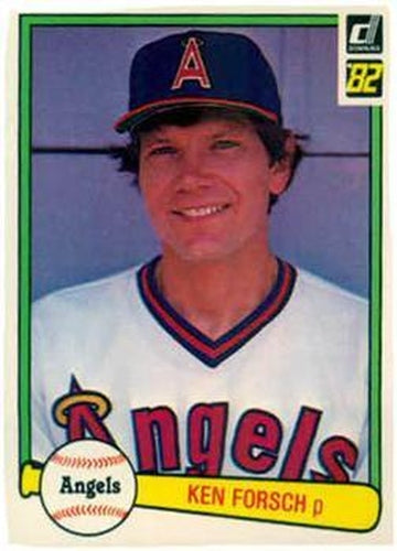 #393 Ken Forsch - California Angels - 1982 Donruss Baseball