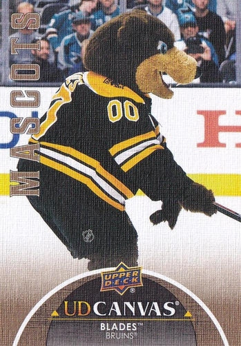 #C393 Blades The Bruin - Boston Bruins - 2021-22 Upper Deck - UD Canvas Hockey