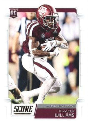 #393 Trayveon Williams - Texas A&M Aggies - 2019 Score Football