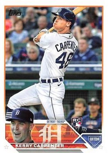 #394 Kerry Carpenter - Detroit Tigers - 2023 Topps Baseball