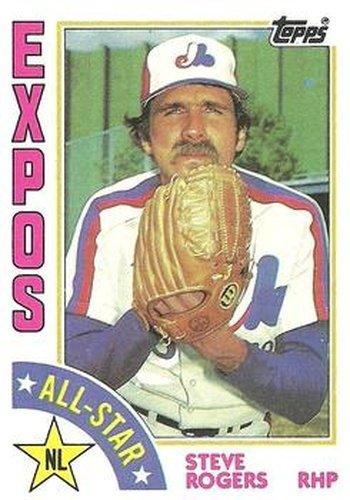 #394 Steve Rogers - Montreal Expos - 1984 Topps Baseball