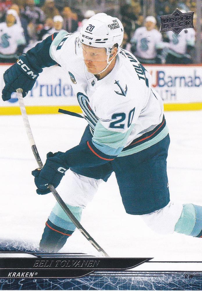 #394 Eeli Tolvanen - Seattle Kraken - 2024-25 Upper Deck Hockey